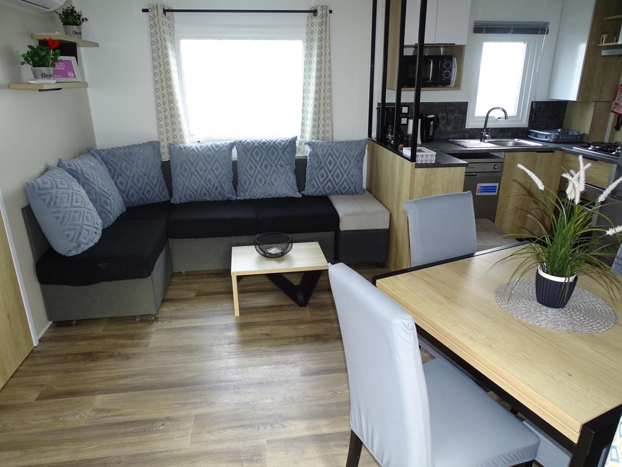 Mobil home moderne neuf et ultra équipé de 6 à 8 couchages avec WE ALL INCLUSIVE Canet-en-Roussillon Exterior foto
